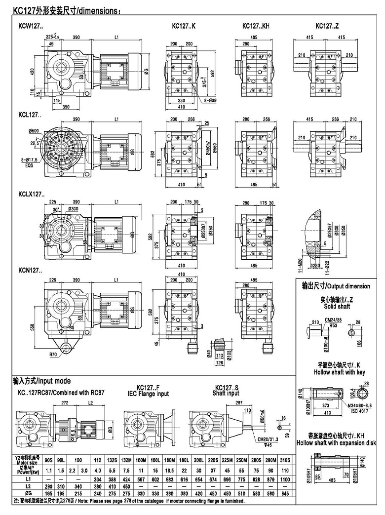 K127 GEAR