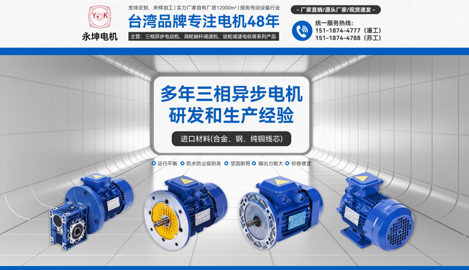 永坤三相異步電機(jī)