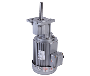 Silver profile of vertical gear reducer